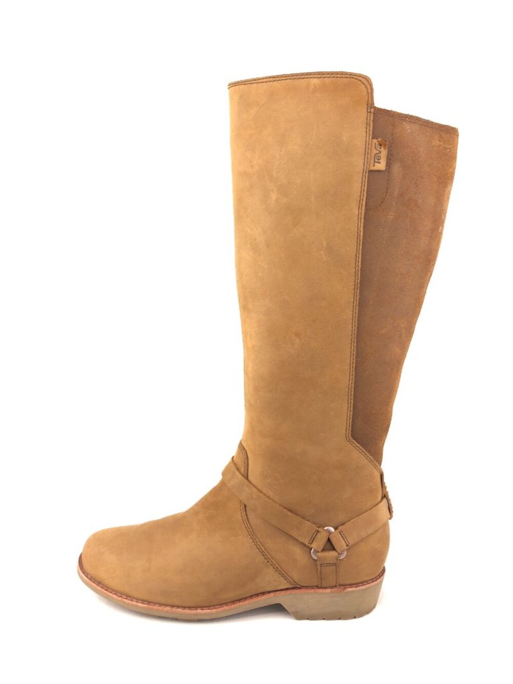 Teva De La Vina Dos Tall Brown Leather Riding Boots 8.5